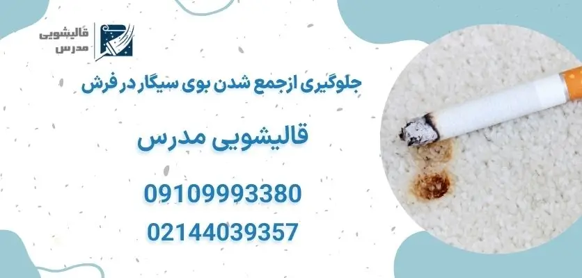 جلوگیری ازجمع شدن بوی سیگار در فرش
