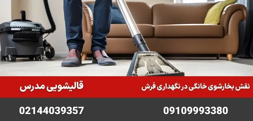 نقش بخارشوی خانگی در نگهداری فرش