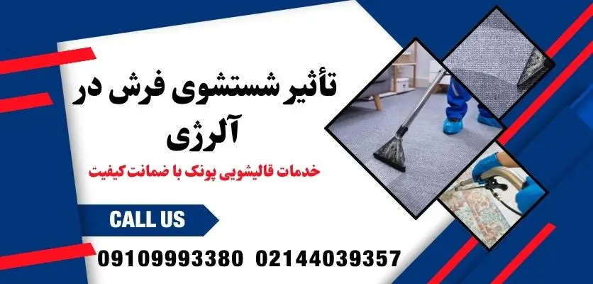 تأثیر شستشوی فرش در آلرژی