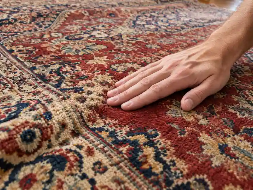 تشخیص جهت پرز فرش قبل از لوله کردن
